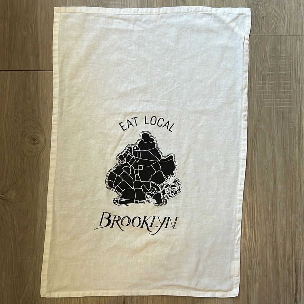WEST ELM tea towel